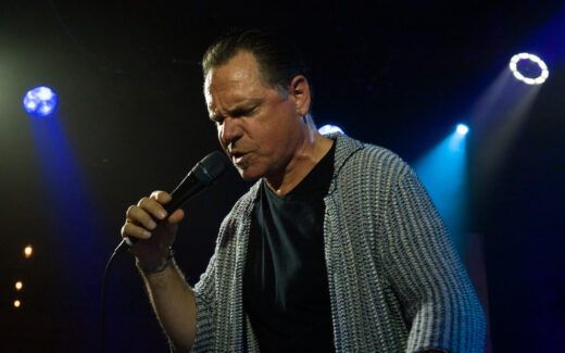 Jazz singer Kurt Elling giving a live performance